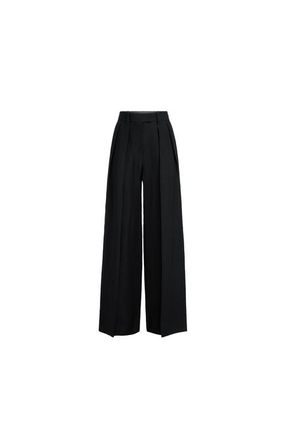 Brunello Cucinelli Sartorial Wide trousers in Black at Nordstrom, Size 40 It