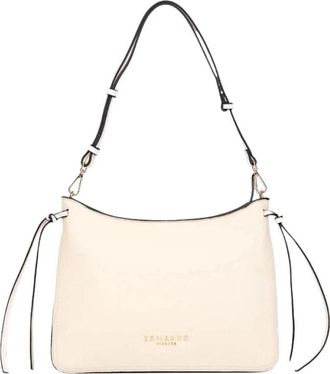 Ermanno Scervino Hobo Schoudertas - Dames - Schoudertassen - Beige - ONE Size - Leer - Tassen