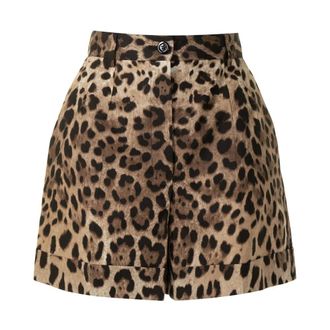 Dolce & Gabbana Mujer, Pantalones cortos, Marr&oacute;n, Talla: XS