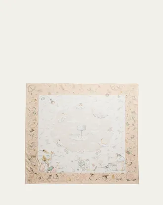 Loro Piana Laboratorio Delle Meraviglie Silk Foulard Scarf