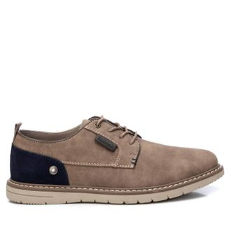 Xti Mens Oxfords Shoes Jan In Dark Beige