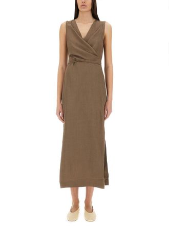 Brunello Cucinelli Brunello Cucinelli Wrap Effect Dress