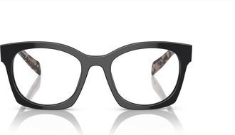 Prada 0pr A05v Square Black Acetate Sunglasses