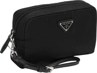 Prada Dames, Tassen, Zwart, Maat: ONE Size Nylon