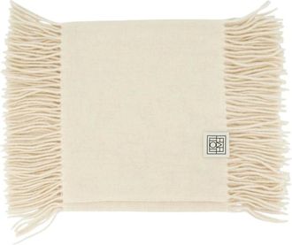 Toteme Sciarpa con nappe in cashmere - - Accessories - Donna - Beige - ONE SIZE