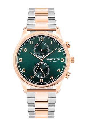 Kenneth Cole KC50913002A Mens Classic Dress Watch - Rose Gold - One Size