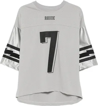 Rhude Logo-print Mesh T-shirt