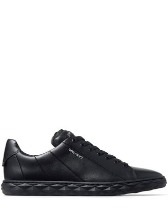 Jimmy Choo London Diamond Light low-top sneakers - Black