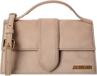 Jacquemus Bambino Large Suede Shoulder Bag