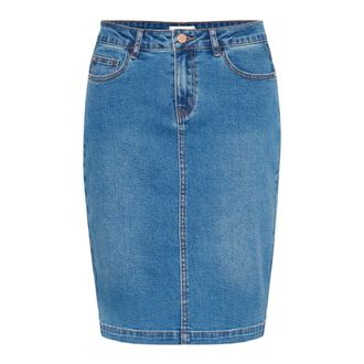 Cream Rokken, Dames, Blauw, S, Denim, Denim Rokken