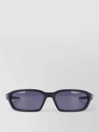 Oakley rectangular sunglasses universal fit flat lens design