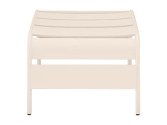VENTE-UNIQUE.COM Sill&oacute;n de jard&iacute;n acero beige