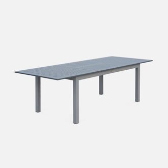 Sweeek Mesa De Jard&iacute;n Extensible De Aluminio De 8 Plazas