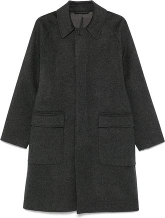 Officine Générale Briac coat - men - Viscose/Wool - 48 - Grey