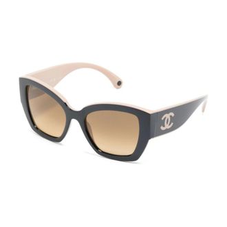 Chanel Dames, Accessoires, Zwart, Maat: 53 MM Nylon