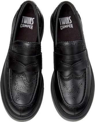 Camper Dean Twins Loafer in Black at Nordstrom, Size 37