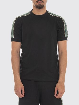 Emporio Armani T-shirt in misto cotone con bande a righe
