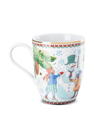 Hutschenreuther snowman children mug (8.5cm) - unisex - Porcelain - One Size - White