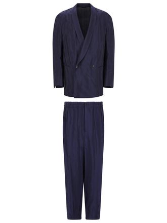 Giorgio Armani Relaxed Viscose Trousers Suit