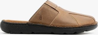 Hush Puppies Mens Hush Puppies CARSON Mens Mule Sandals Brown - Size: 11