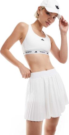 adidas adidas - Tennis Club - Gonna a pieghe bianca-Bianco
