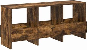 vidaXL Estante De Revistas Roble Ahumado 102 X 30 X 45 Cm Vidaxl