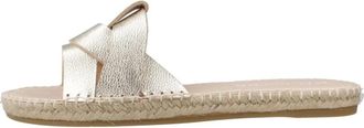 Macarena Playa 86 Slider - Dames - Sandalen - Geel - 37 EU - Leer - Schoenen