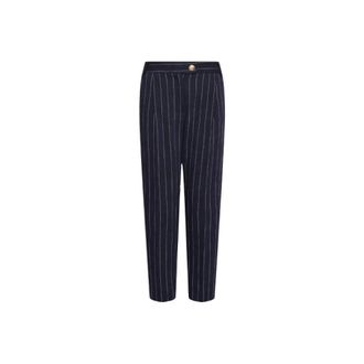 Marella Broeken, Dames, Blauw, S, Polyester, Rocco Broek