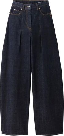 Jacquemus Le De-Nîmes Ovalo Pleated Jeans - Womens - Fabric