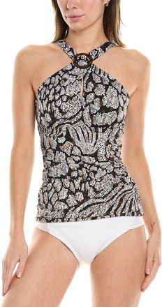Tommy Bahama Playa Brava High Neck Tankini Top