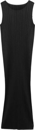 Issey Miyake Jurk - Dames - Casual kleedjes - Zwart - 2XL - Kleedjes