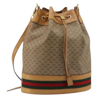Gucci Borsa a secchiello Pre-owned - - Pre-owned - Donna - Beige - ONE SIZE