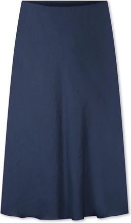 Hart by Helena Hart Sparkle Marine Rok Elegant Blauw - Dames - Midirokken - Blauw - XS - Polyester - Rokken