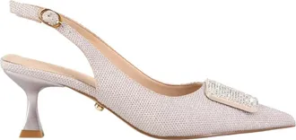 Twentyfourhaitch Dames, Schoenen, Beige, Maat: 38 EU