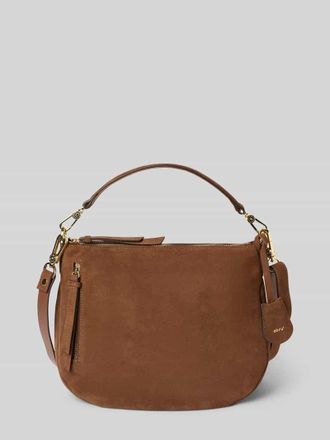 Abro Abro Handtasche mit Tragehenkel Modell JUNA in Dunkelbraun, Gr&ouml;&szlig;e 1