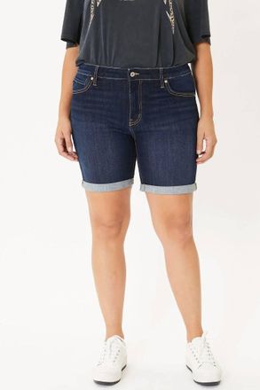 bobi Another Day In Paradise Jean Short - Plus In Blue