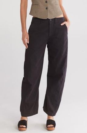 Rag & Bone Jones Cotton Chino Pants in Black at Nordstrom Rack, Size 16