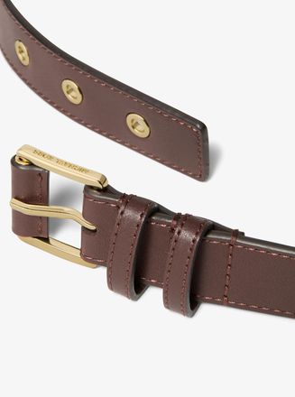 Michael Kors Grommeted Leather Belt