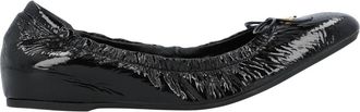 Valentino VLogo Signature Ballerina - Dames - Ballerinas - Zwart - 38 EU - Leer - Schoenen