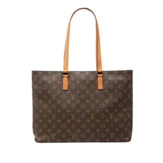 Louis Vuitton Pre-owned Tote Bags, female, Brown, Size: ONE SIZE Pre-owned Luco Tote Bag