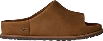 UGG Sliders, male, Brown, Size: 11 US Otzo Suede Sandals with Logo