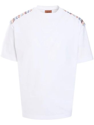Missoni short-sleeved T-shirt - men - Cotton - XXXL - White