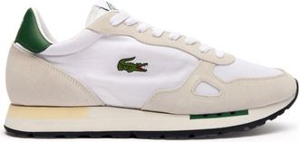 Lacoste Partner 60S sneakers - men - Rubber/Suede/Recycled Polyester/Recycled Polyester/Polyurethane/Leather - 10 - White