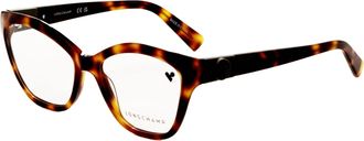 Longchamp Womens 53 mm Brown Opticals