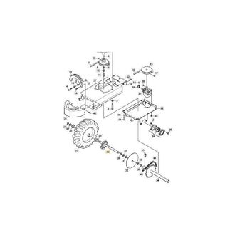 STIGA Sports Sx Robot Cortac&eacute;sped Eje Cable Layer Nt60 Original Stiga 1126-8081-01