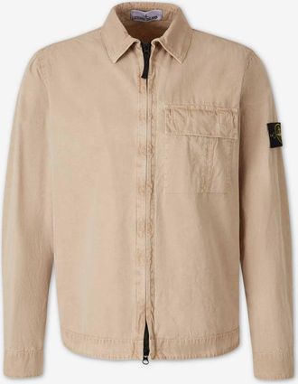Stone Island Organic Cotton Overshirt
