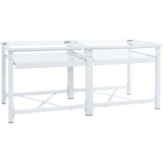 vidaXL Pedestal Para Lavadora Acero Vidaxl