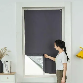 OEM Tenda Oscurante Termica Grigia 60 X 120 Cm Accessorio Per Ombrellone E Vela Parasole -crezuo