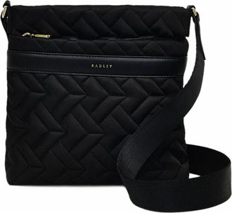 Radley London Holland Park - Quilt Small Ziptop Crossbody Bag in Black at Nordstrom