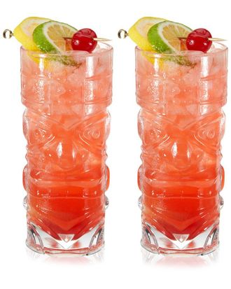 Viski Crystal Tiki Glasses